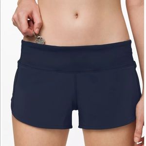 Speed up low rise short 2.5 true navy 6